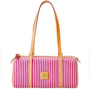 DOONEY & BOURKE Striped "Barrel" Bag